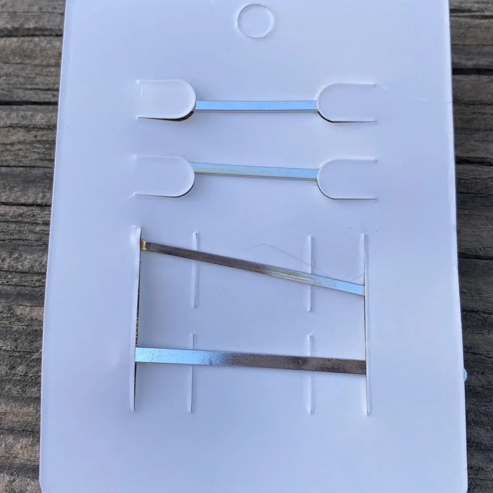 Silver Decorative Hair Bobby Pins